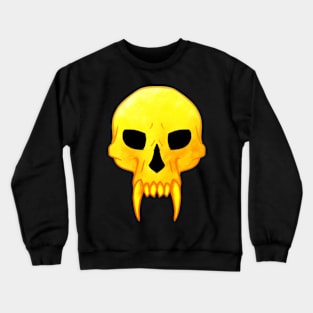 Golden Skull Crewneck Sweatshirt